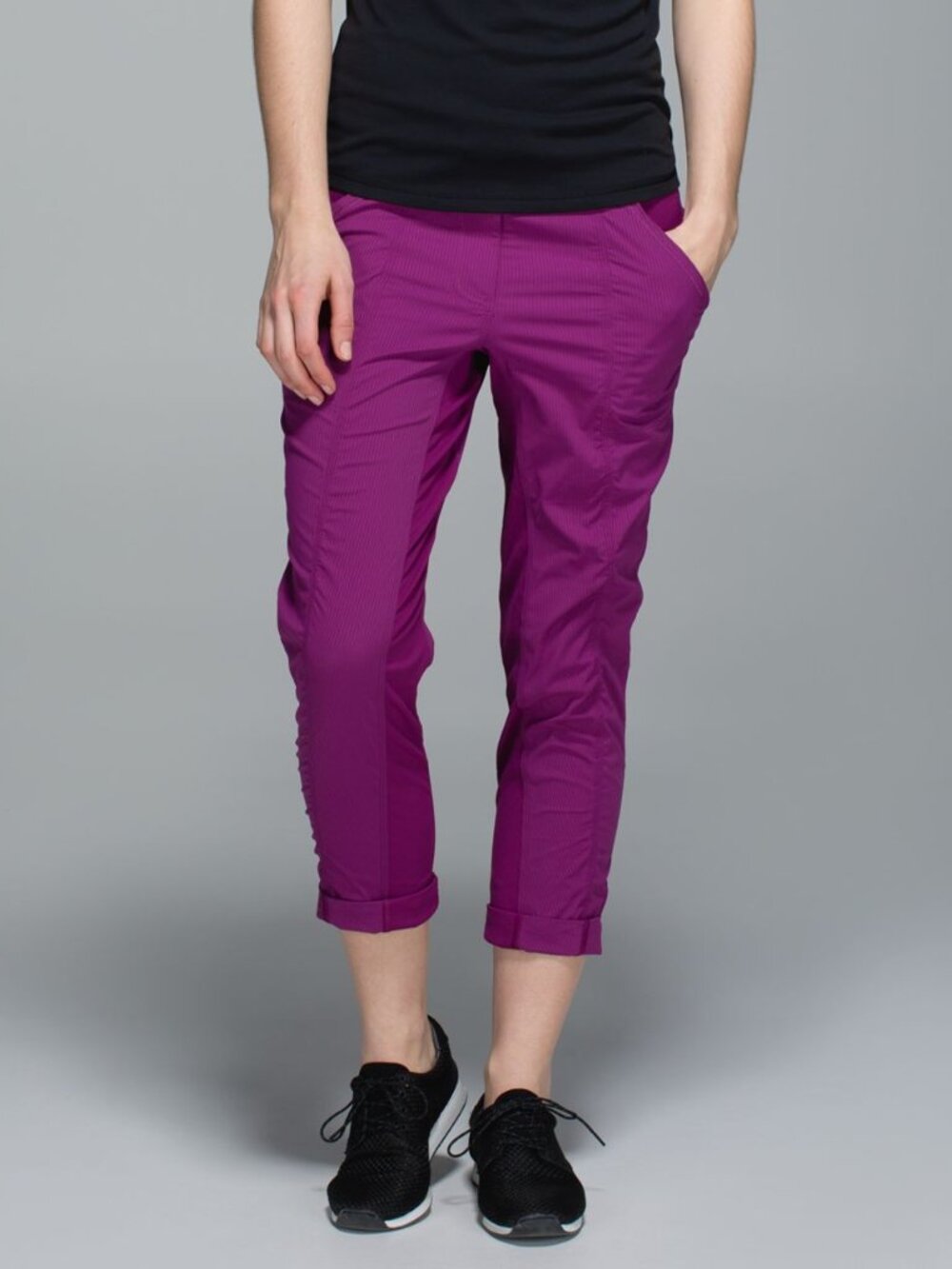 Lululemon Street to Studio Pants in Regal Plum (inseam 27")